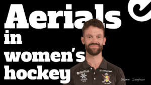224 Glenn Simpson Aerials in female hockey Youtube