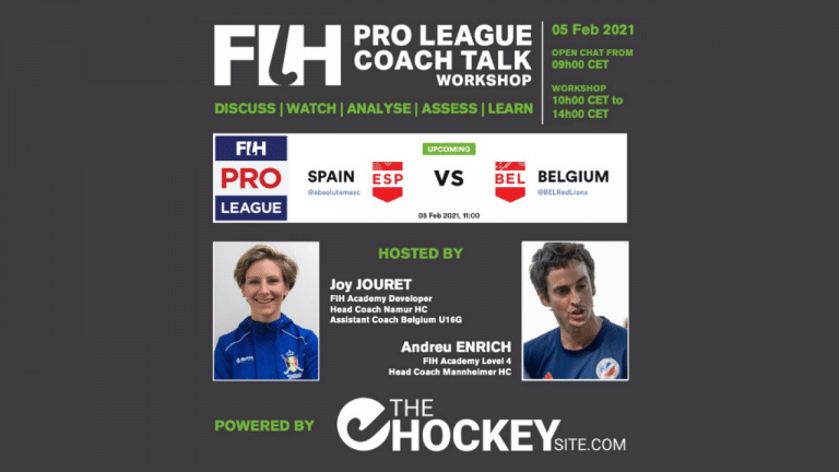 FIH Pro League Coach Talk workshop