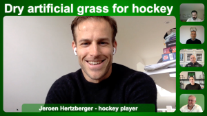 dry artificial grass for hockey