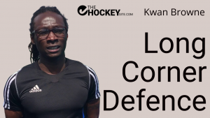 Long corner defence by Kwan Browne