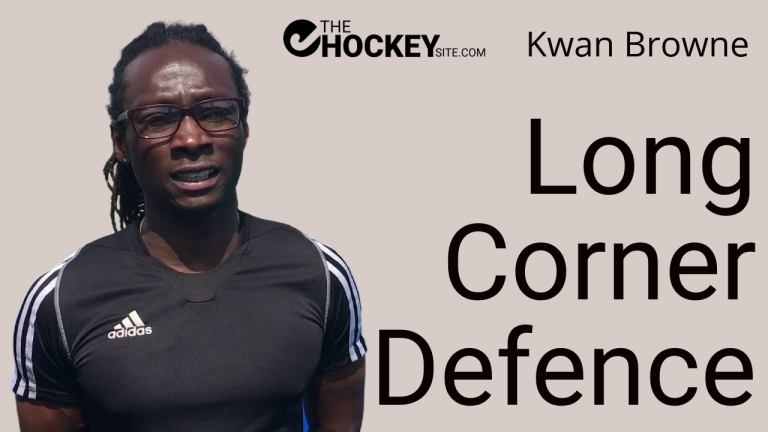 Long corner defence by Kwan Browne