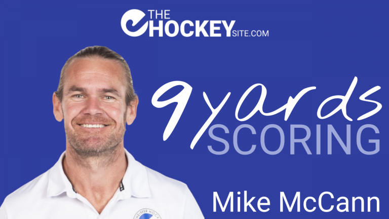 9 yards scoring by Mike McCann