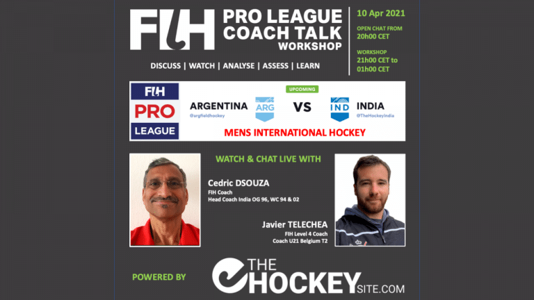 FIH Pro League Coach Talk workshop