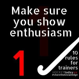 10 rules for trainers - rule 1