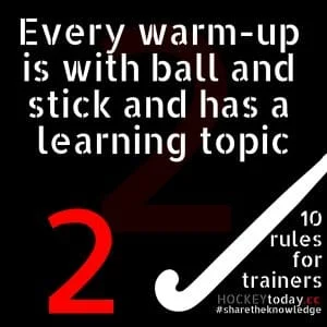 10 rules for trainers - rule 2