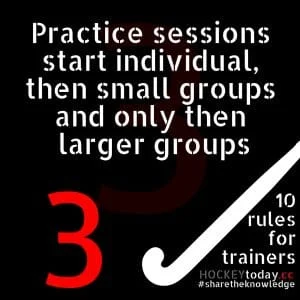 10 rules for trainers - rule 3