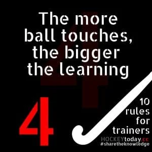 10 rules for trainers - rule 4